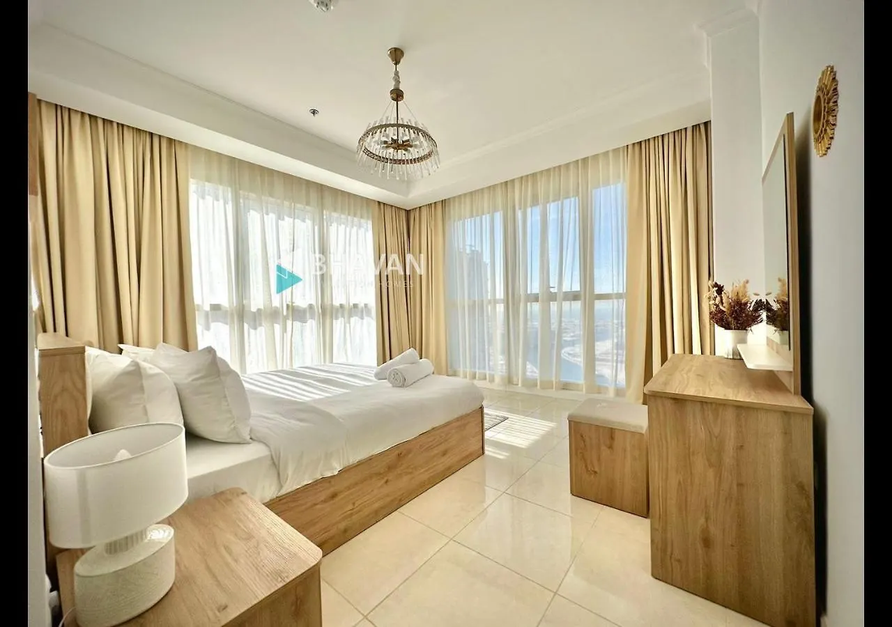 One Br In Court Tower With Beautiful City And Canal View Daire Dubai 0*,